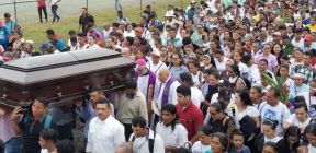 Honras fúnebres en honor a Monseñor David Albin Zywiec