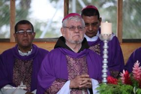 Honras fúnebres en honor a Monseñor David Albin Zywiec