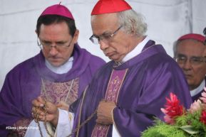 Honras fúnebres en honor a Monseñor David Albin Zywiec