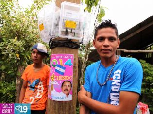 Familias de El Rama celebran normalización del sistema energético