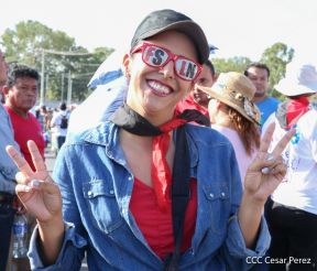 Caminata por la paz, Cantos de Vida y Esperanza, adelante pueblo presidente, 2020 patria, paz y porvenir