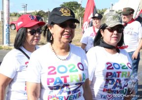 Caminata por la paz, Cantos de Vida y Esperanza, adelante pueblo presidente, 2020 patria, paz y porvenir
