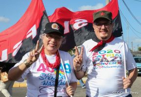 Caminata por la paz, Cantos de Vida y Esperanza, adelante pueblo presidente, 2020 patria, paz y porvenir