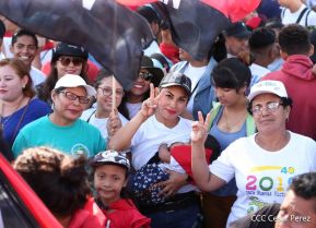 Caminata por la paz, Cantos de Vida y Esperanza, adelante pueblo presidente, 2020 patria, paz y porvenir