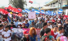 Caminata por la paz, Cantos de Vida y Esperanza, adelante pueblo presidente, 2020 patria, paz y porvenir