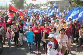 Caminata por la paz, Cantos de Vida y Esperanza, adelante pueblo presidente, 2020 patria, paz y porvenir