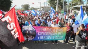 Caminata por la paz, Cantos de Vida y Esperanza, adelante pueblo presidente, 2020 patria, paz y porvenir
