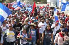 Caminata por la paz, Cantos de Vida y Esperanza, adelante pueblo presidente, 2020 patria, paz y porvenir