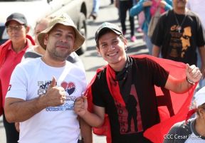 Caminata por la paz, Cantos de Vida y Esperanza, adelante pueblo presidente, 2020 patria, paz y porvenir