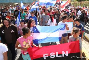 Caminata por la paz, Cantos de Vida y Esperanza, adelante pueblo presidente, 2020 patria, paz y porvenir