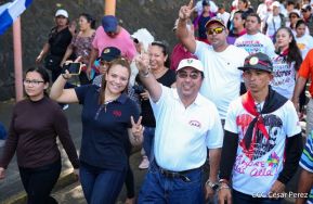 Caminata por la paz, Cantos de Vida y Esperanza, adelante pueblo presidente, 2020 patria, paz y porvenir