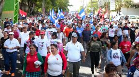 Caminata por la paz, Cantos de Vida y Esperanza, adelante pueblo presidente, 2020 patria, paz y porvenir