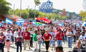 Caminata por la paz, Cantos de Vida y Esperanza, adelante pueblo presidente, 2020 patria, paz y porvenir