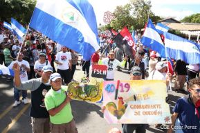 Caminata por la paz, Cantos de Vida y Esperanza, adelante pueblo presidente, 2020 patria, paz y porvenir