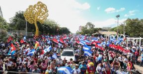 Caminata por la paz, Cantos de Vida y Esperanza, adelante pueblo presidente, 2020 patria, paz y porvenir