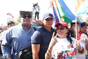 Caminata por la paz, Cantos de Vida y Esperanza, adelante pueblo presidente, 2020 patria, paz y porvenir