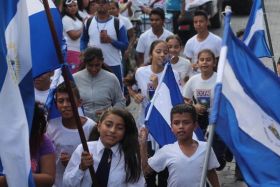 Caminata por la paz, Cantos de Vida y Esperanza, adelante pueblo presidente, 2020 patria, paz y porvenir