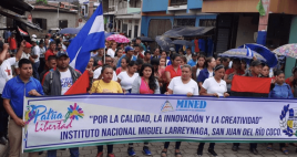 Caminata por la paz, Cantos de Vida y Esperanza, adelante pueblo presidente, 2020 patria, paz y porvenir