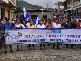 Caminata por la paz, Cantos de Vida y Esperanza, adelante pueblo presidente, 2020 patria, paz y porvenir