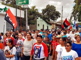 Caminata por la paz, Cantos de Vida y Esperanza, adelante pueblo presidente, 2020 patria, paz y porvenir