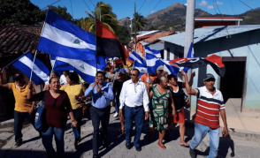 Caminata por la paz, Cantos de Vida y Esperanza, adelante pueblo presidente, 2020 patria, paz y porvenir