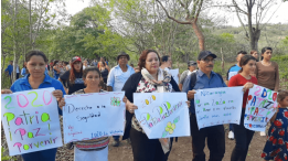 Caminata por la paz, Cantos de Vida y Esperanza, adelante pueblo presidente, 2020 patria, paz y porvenir