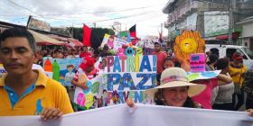 Caminata por la paz, Cantos de Vida y Esperanza, adelante pueblo presidente, 2020 patria, paz y porvenir