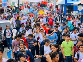 Caminata por la paz, Cantos de Vida y Esperanza, adelante pueblo presidente, 2020 patria, paz y porvenir
