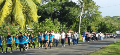 Caminata por la paz, Cantos de Vida y Esperanza, adelante pueblo presidente, 2020 patria, paz y porvenir