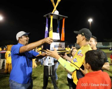León campeón de la Liga de Beisbol Profesional en Nicaragua