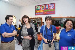 Directora de Cooperación de UE visita a protagonistas de programas de Gobierno Sandinista