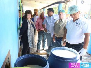Directora de Cooperación de UE visita a protagonistas de programas de Gobierno Sandinista