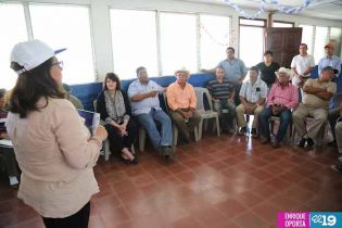 Directora de Cooperación de UE visita a protagonistas de programas de Gobierno Sandinista