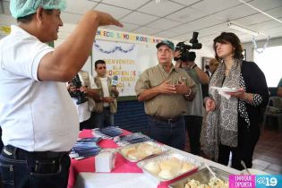 Directora de Cooperación de UE visita a protagonistas de programas de Gobierno Sandinista