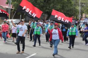 Caminando como raza nicaragüense que sabe de luchas y de honor celebrando las glorias y victorias de Rubén Darío