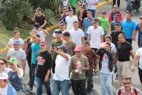 Caminando como raza nicaragüense que sabe de luchas y de honor celebrando las glorias y victorias de Rubén Darío