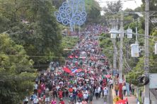 Caminando como raza nicaragüense que sabe de luchas y de honor celebrando las glorias y victorias de Rubén Darío
