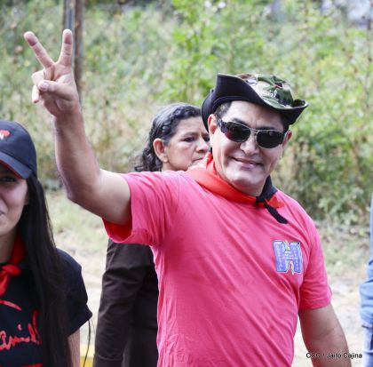 Caminando como raza nicaragüense que sabe de luchas y de honor celebrando las glorias y victorias de Rubén Darío
