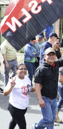 Caminando como raza nicaragüense que sabe de luchas y de honor celebrando las glorias y victorias de Rubén Darío