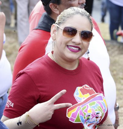 Caminando como raza nicaragüense que sabe de luchas y de honor celebrando las glorias y victorias de Rubén Darío