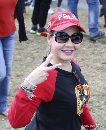 Caminando como raza nicaragüense que sabe de luchas y de honor celebrando las glorias y victorias de Rubén Darío