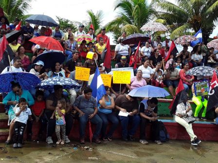 Caminando como raza nicaragüense que sabe de luchas y de honor celebrando las glorias y victorias de Rubén Darío