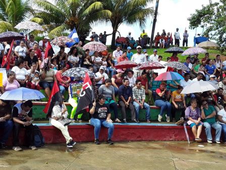 Caminando como raza nicaragüense que sabe de luchas y de honor celebrando las glorias y victorias de Rubén Darío