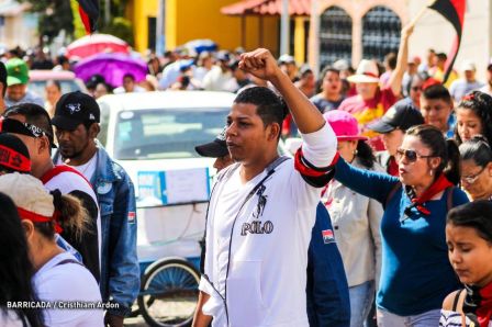 Caminando como raza nicaragüense que sabe de luchas y de honor celebrando las glorias y victorias de Rubén Darío