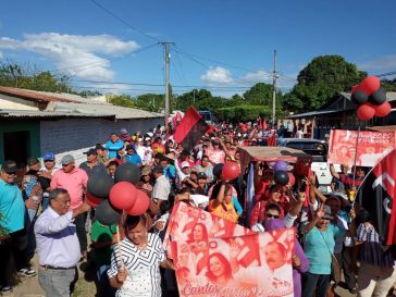 Caminando como raza nicaragüense que sabe de luchas y de honor celebrando las glorias y victorias de Rubén Darío