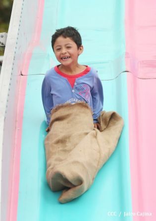 Parque de la Niñez Feliz se estrena en Jinotega