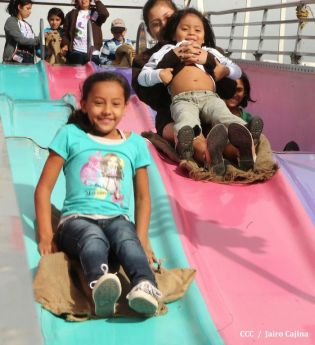 Parque de la Niñez Feliz se estrena en Jinotega