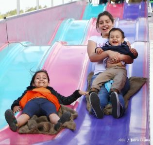 Parque de la Niñez Feliz se estrena en Jinotega