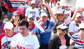 Caminata: Con Darío y Sandino somos Grandes! Más Grandes!