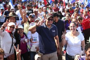 Caminata: Con Darío y Sandino somos Grandes! Más Grandes!
